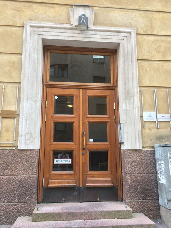 Exterior detail - Quite and modern City studio in the heart of Helsinki (Helsinki)