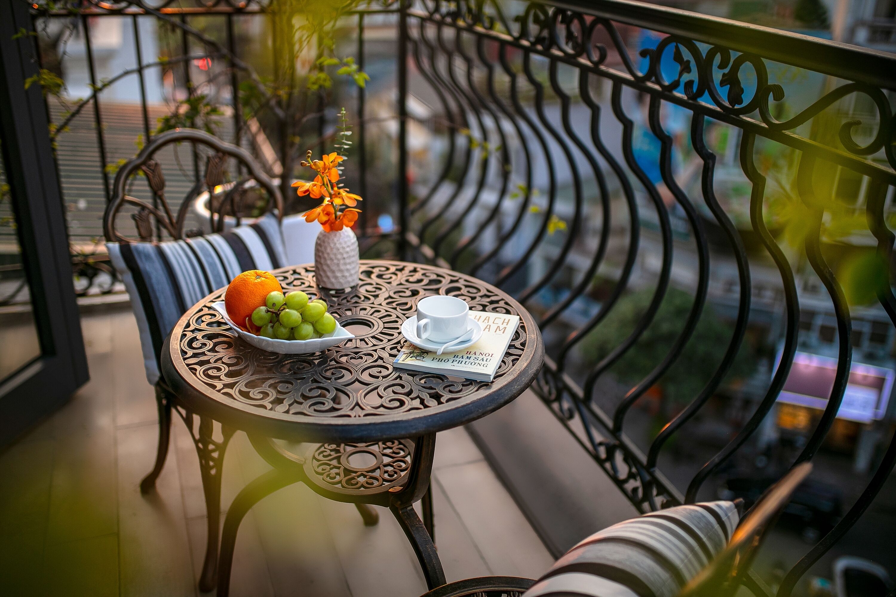 city-view terrace suite | balcony view