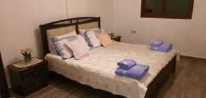 2 bedrooms, iron/ironing board, free WiFi, bed sheets