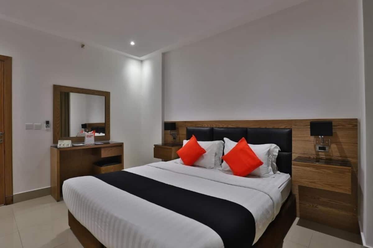 Ropa de cama de alta calidad, edredón y minibar