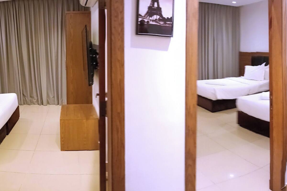 Apartment, 2 Bedrooms | Premium bedding, down comforters, minibar, blackout drapes