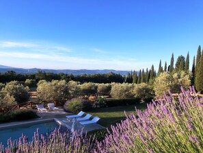 Outdoor pool - Poggio Corsucci.Exclusive location, pool,magical view in the heart of Tuscany  (Loro Ciuffenna ( Arezzo ))