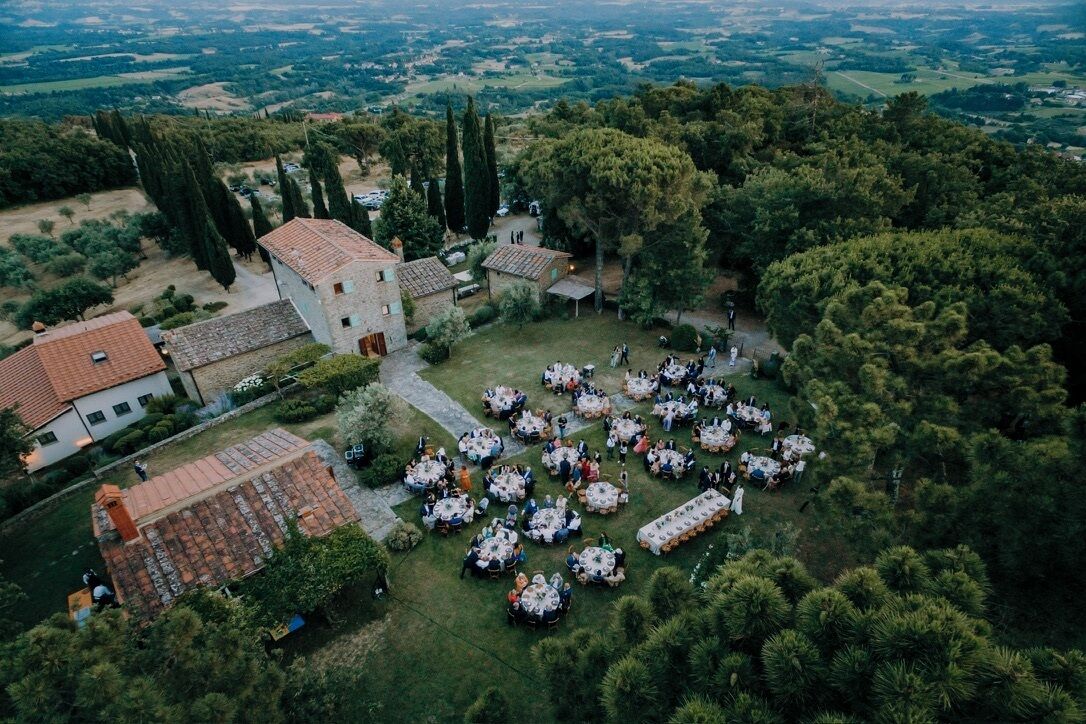 Espace banquet en plein air