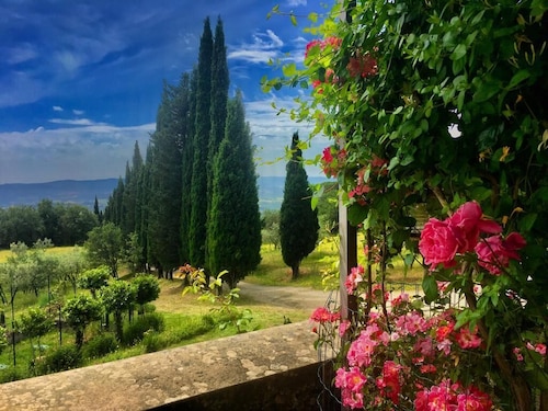 Poggio Corsucci.Exclusive location, pool,magical view in the heart of Tuscany 