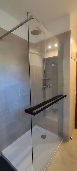 Shower, hair dryer, towels, soap - Spacious apartment with three double bedrooms (Stari Grad)