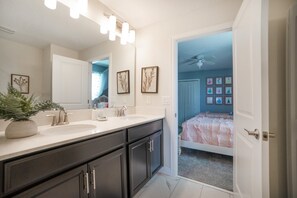 Hair dryer, towels