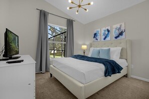 3 slaapkamers, een strijkplank/strijkijzer, wifi, beddengoed