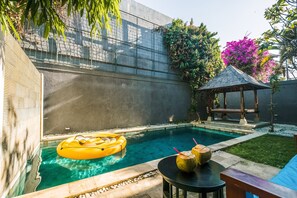 Outdoor pool - Exotic 3BR Villa with Big Private Pool at Umalas/Seminyak (Denpasar)