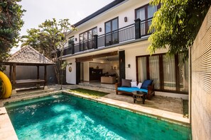 Outdoor pool - Exotic 3BR Villa with Big Private Pool at Umalas/Seminyak (Denpasar)