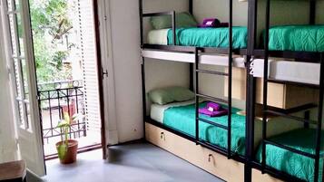 Standard Quadruple Room, Women only | Iron/ironing board, free WiFi, bed sheets
