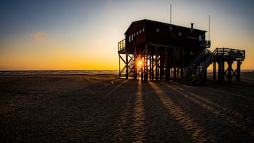 In Strandnähe, Liegestühle