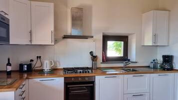 KĂŒhlschrank, Mikrowelle, Ofen, Herdplatte