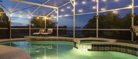 Alberca al aire libre