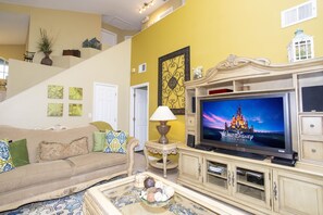 Smart TV, videogiochi, tavolo da ping pong