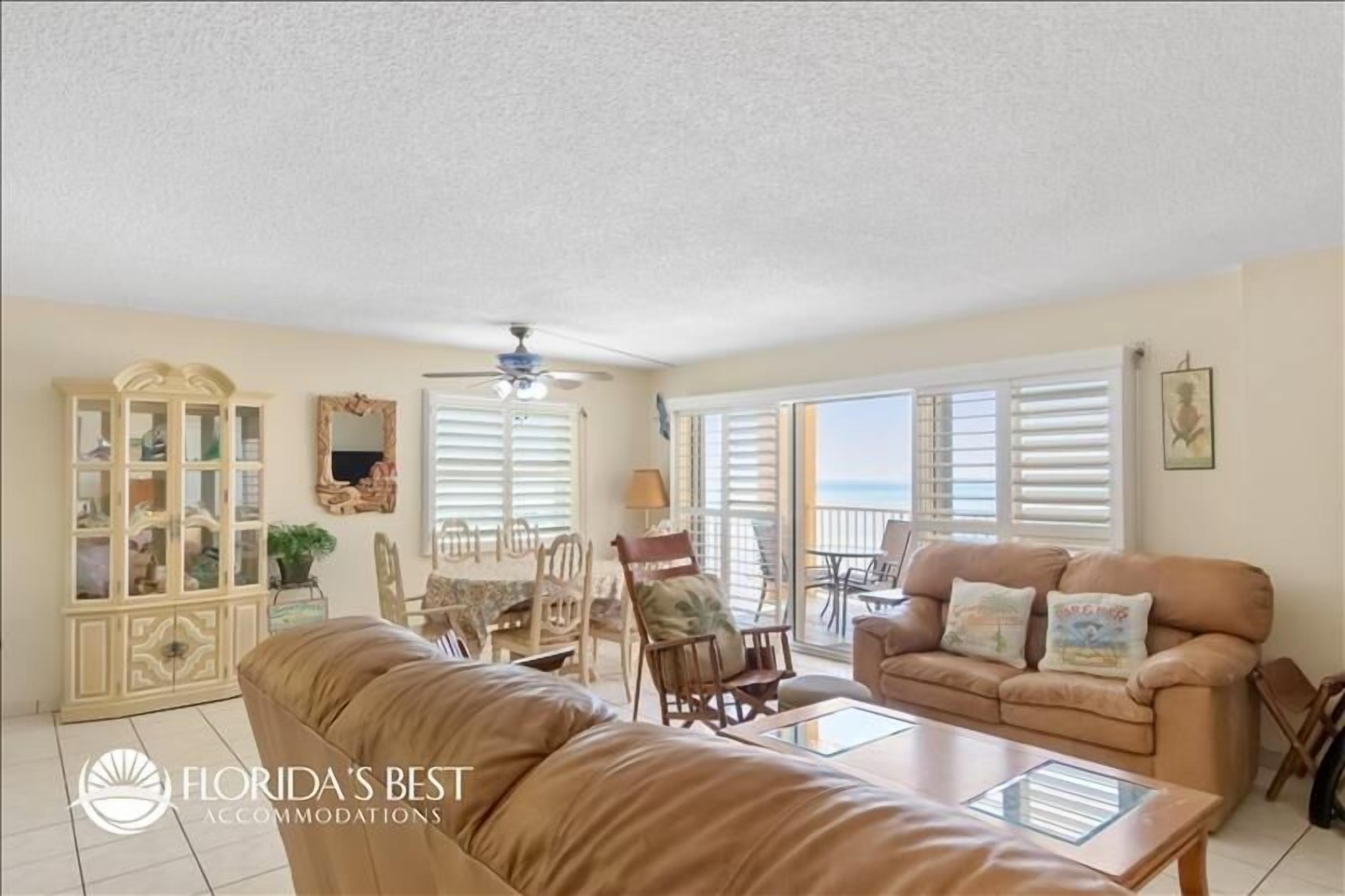 3rd Floor condo with Beach and Pool view.