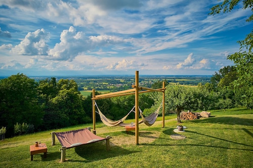 Secluded location with amazing 360° view, Holiday House Boris with wine cellar