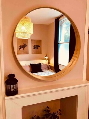 1 bedroom, blackout curtains, iron/ironing board, WiFi