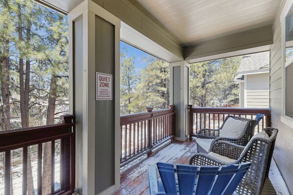 Enceinte de l’hébergement