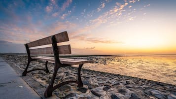 In Strandnähe, Liegestühle