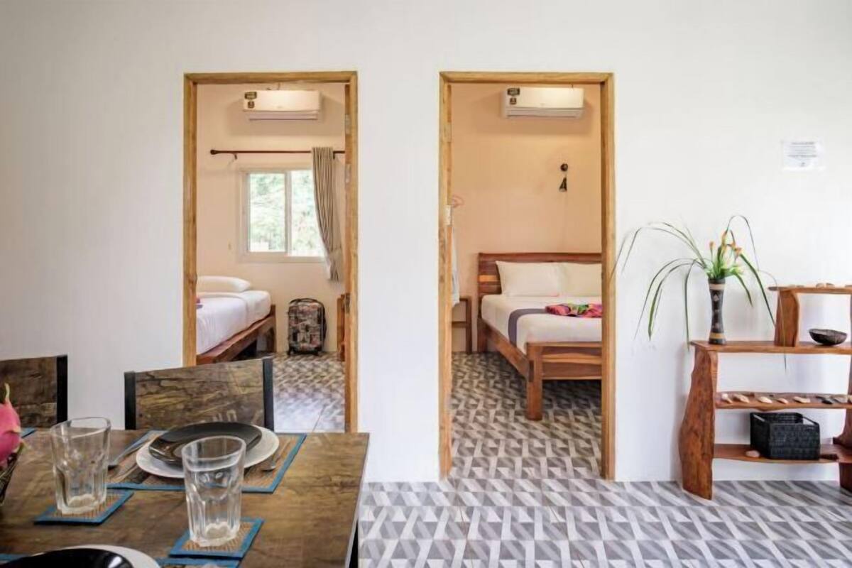 Down duvets, in-room safe, individually decorated