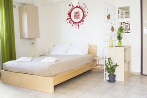 1 多间卧室、熨斗/熨衣板、WiFi、床单