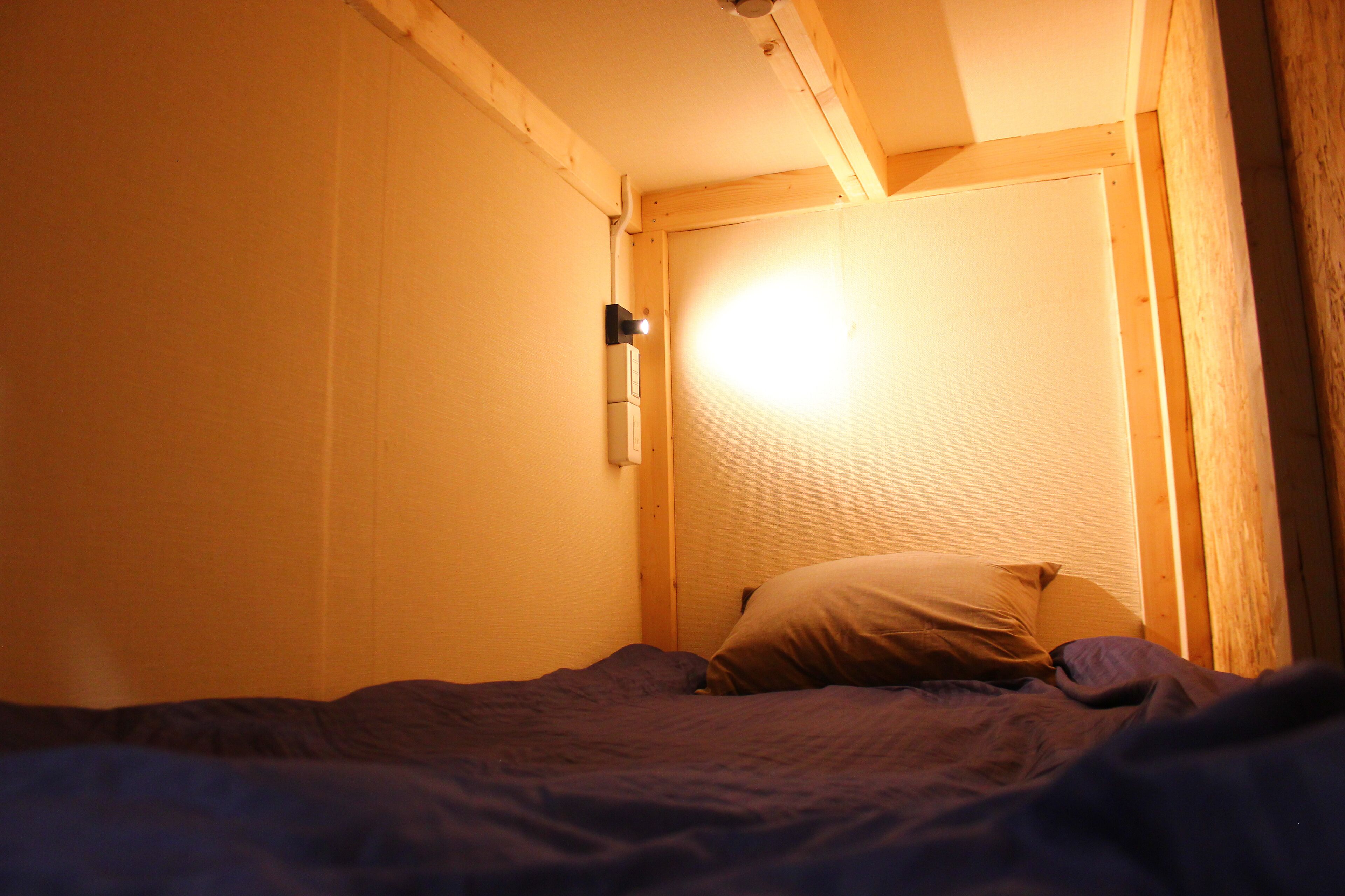 Mixed Shared Dormitory | Desk, laptop workspace, free WiFi, bed sheets