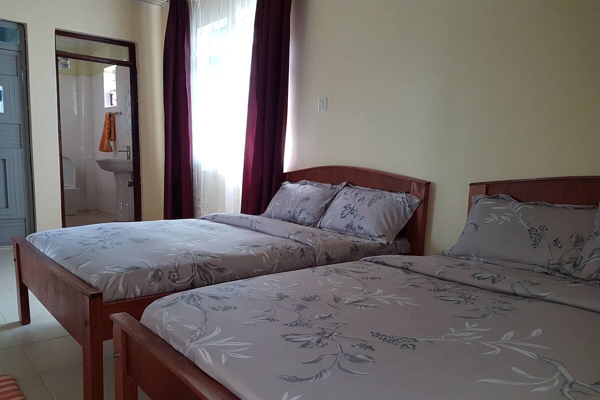 Standard-Zweibettzimmer | Bügeleisen/Bügelbrett, kostenloses WLAN, Bettwäsche