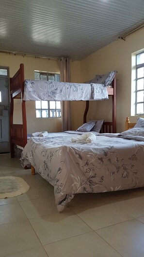 Standard Shared Dormitory (2 Bunk Beds) | Iron/ironing board, free WiFi, bed sheets