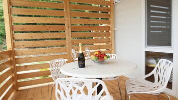 Familie bungalow, 1 slaapkamer | Terras