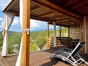 Familie bungalow | Terras