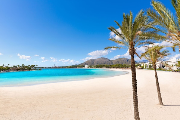 Una spiaggia nelle vicinanze