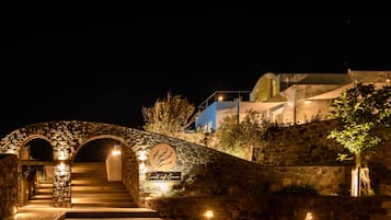 Front of property - evening/night