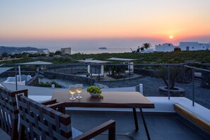 Deluxe Villa, Private Pool | Beach/ocean view - Soil of Sun Luxury Villas (Santorini)