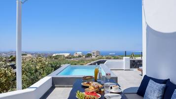 Deluxe Villa, Private Pool | Terrace/patio