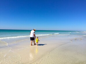 Beach - Sleeps 18 with Private Pool! Steps to beach walkover, Water views (Panama City Beach)