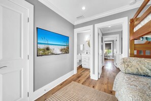 6 bedrooms, iron/ironing board, travel cot, free WiFi