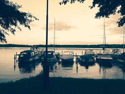 House for 6 people in Storkow - garden, fireplace, near the lake / center, quiet location