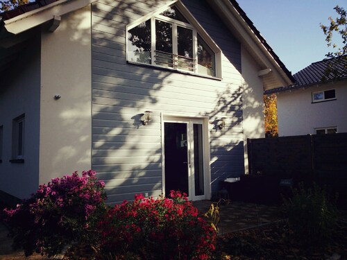 Ferienhaus fĂŒr 6 Pers. in Storkow - Garten, Kamin, see-/zentrumsnah, ruhige Lage