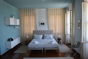 Panoraamasviitti, 2 makuuhuonetta (Mare) | 2 makuuhuonetta, ilmainen Wi-Fi, vuodevaatteet