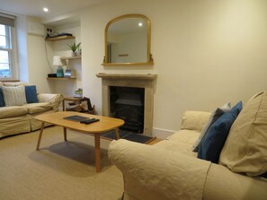 TV connectée, cheminée