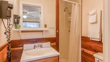 Shower, towels