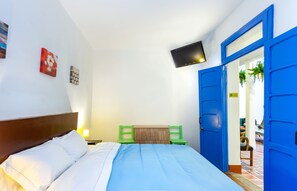 Quarto casal, banheiro privativo | Roupas de cama premium, Wi-Fi de cortesia, roupa de cama
