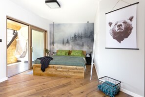 Design Apartment, 2 Bedrooms, Balcony, Mountain View (5) | Premium bedding, individually decorated, individually furnished - Green Deer Premium (Zakopane)