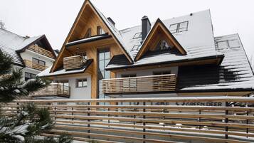 Voorkant van accommodatie