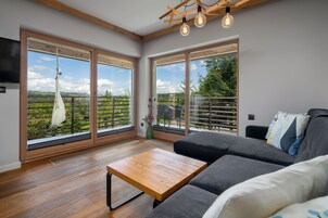 Appartamento Design, 1 camera da letto, vista città (3) | Biancheria da letto di alta qualità, con stile personalizzato