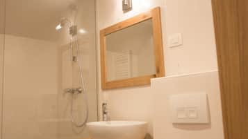 Free toiletries, hair dryer, slippers, towels