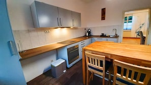 Fridge, oven, stovetop, dishwasher - Vacation apartment Pasewalk (Papendorf)