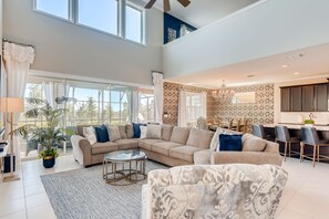 Smart-tv, videospelletjes, een dvd-speler en tafelvoetbal