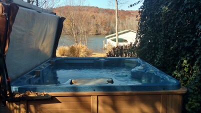 THE CABIN IN THE HOLLOW Main channel, waterfront, deep water dock, pet friendly