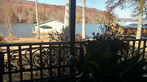 Property grounds - THE CABIN IN THE HOLLOW Main channel, waterfront, deep water dock, pet friendly (Guntersville)